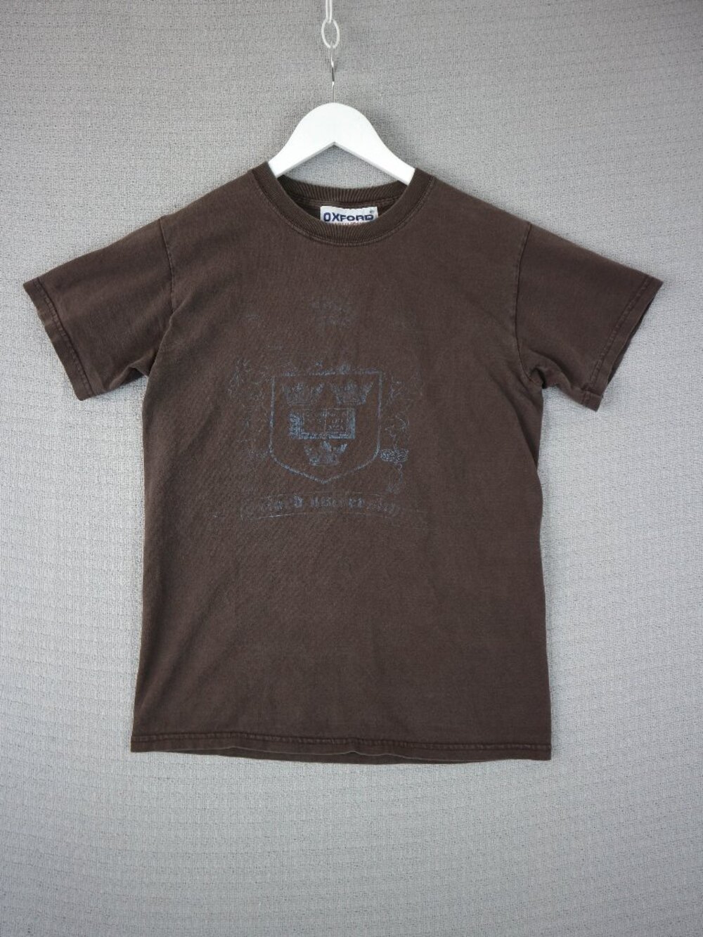 Oxford University Athletic Clothing Co British Made Faded Style Small